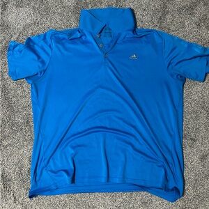 Adidas Men's Vibrant Blue Polo